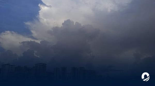 Inameh pronosticó gran nubosidad con lloviznas dispersas en gran parte del país