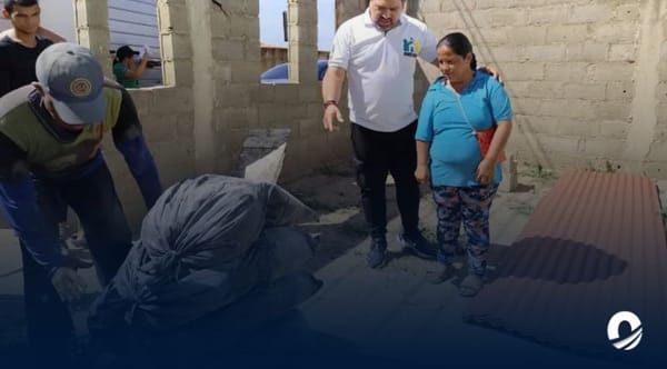 Nueva Esparta entrega materiales construcción