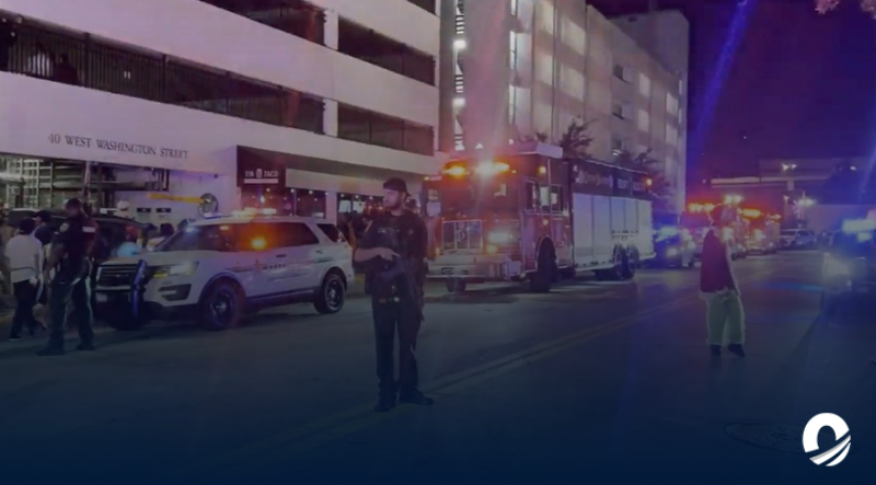 Tiroteo en una fiesta de Halloween dejó dos muertos y seis heridos en Florida