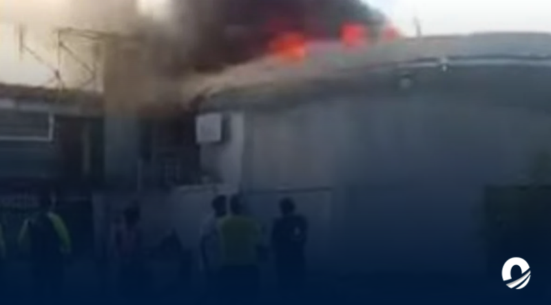 Se registró un incendio en una reconocida tienda de Nueva Esparta
