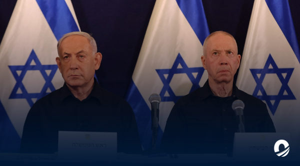 Benjamín Netanyahu y Yoav Gallant