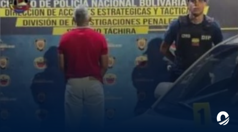 Detenido sujeto que conducía desnudo y acosaba mujeres en Táchira