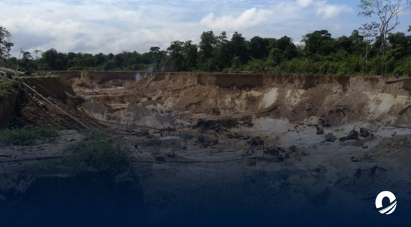 Alud de tierra acabó con la vida de un minero en Bolívar