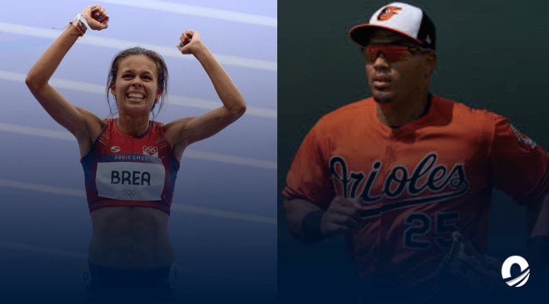 Anthony Santander y Joselyn Brea fueron elegidos Atletas del Año por el CPD