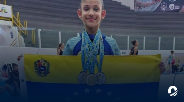Venezolana Shiarisay Monsalve consiguió el oro en Campeonato Sudamericano de Gimnasia Rítmica