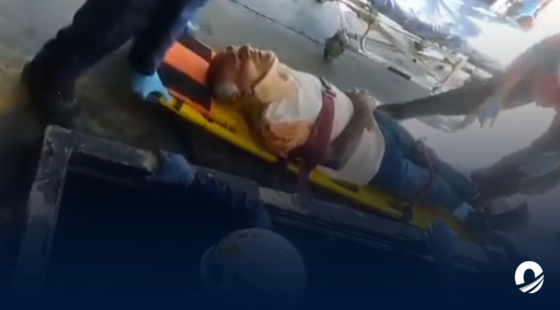 Invidente fue rescatado tras caer en una fosa de cambios de aceite en Cabimas 