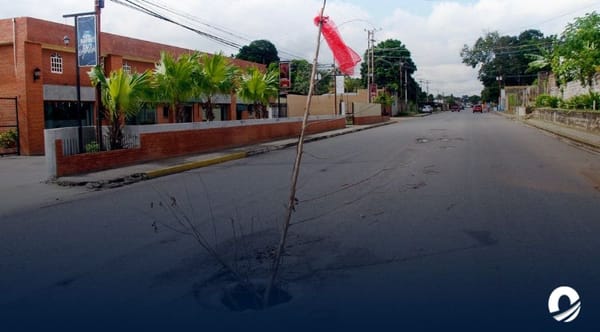 Sector La Cruz estado Monagas hueco