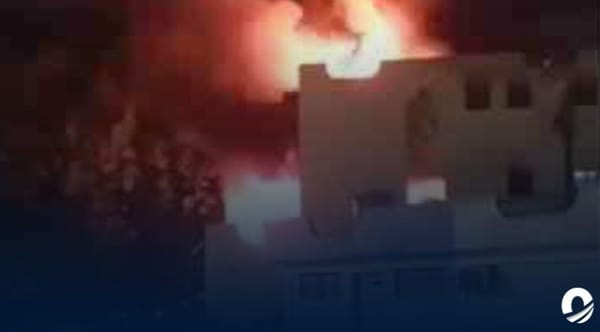 Incendio urbanización Las Dueñas Nueva Esparta