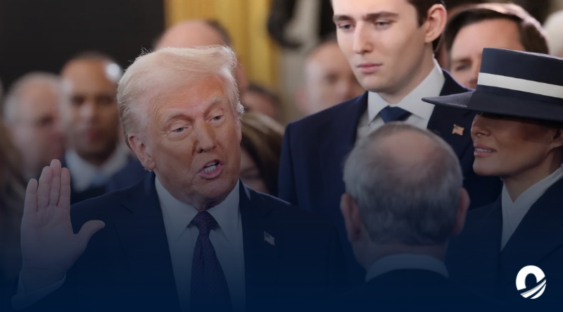 Donald Trump asumió como el 47° presidente de Estados Unidos