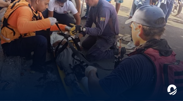 Dos adultos mayores fueron brutalmente arrollados en Aragua