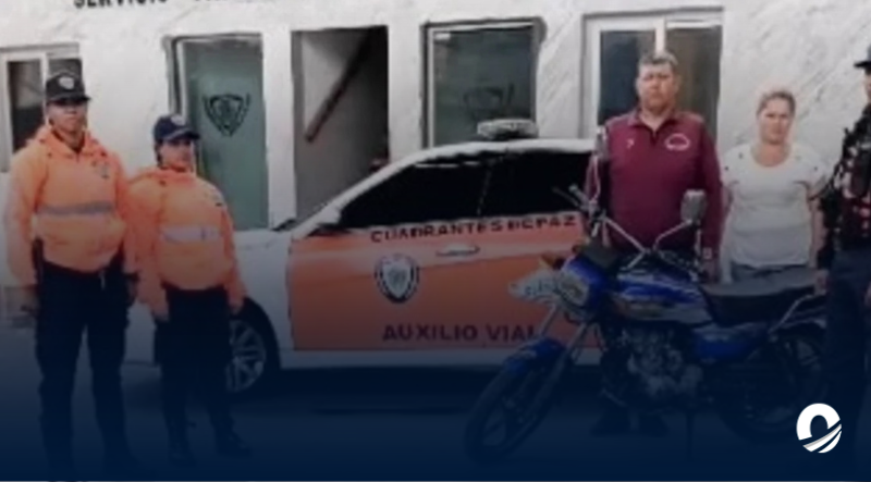 Autoridades retuvieron motocicleta manejada por un niño en autopista de Caracas