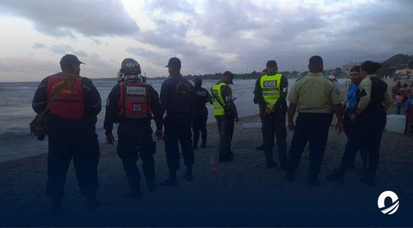 Hallaron el cuerpo de un joven ahogado en playa El Palito