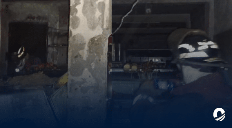 Explosión de bombona de gas en El Cementerio de Caracas dejó a tres personas heridas