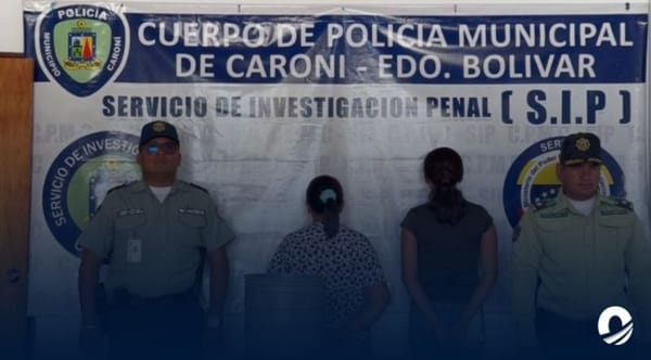 Detenidas bebé ahogada Puerto Ordaz