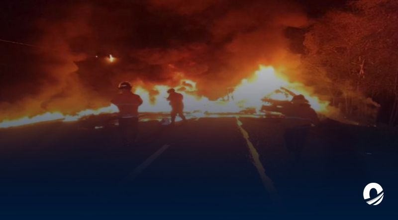 Triple choque en la vía Morón-Coro, Sanare, en Falcón dejó un fallecido.