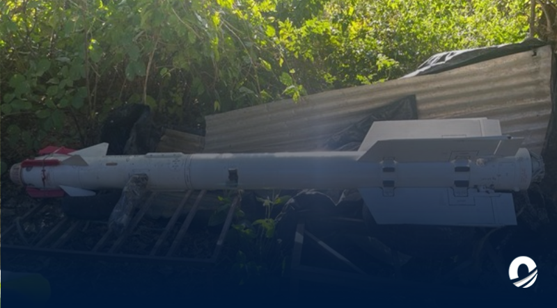GNB decomisó un misil de ataque aéreo en Guárico