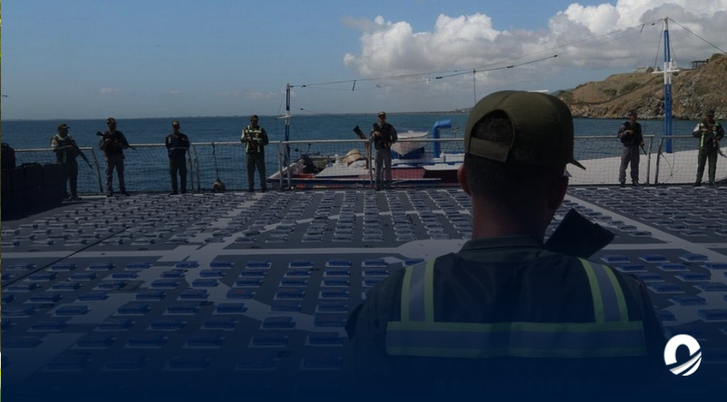 Embarcación que pasó legalmente por Sucre fue interceptada con casi cuatro toneladas de cocaína