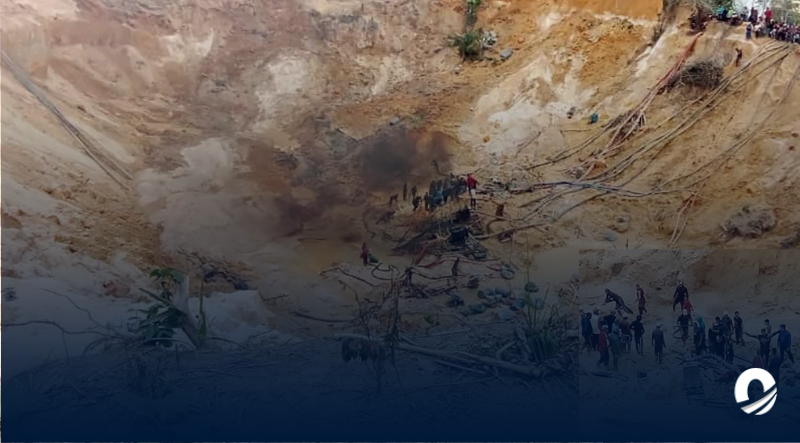 Cinco cuerpos fueron recuperados tras derrumbe de mina en Gran Sabana