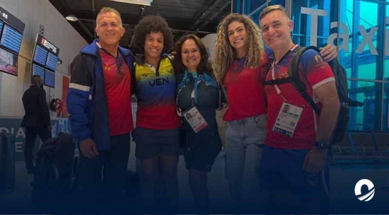 Delegación venezolana arribó a París para los Juegos Olímpicos 2024