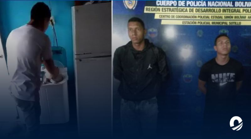 Detenidos dos sujetos por meter un perro a una lavadora en Anzoátegui