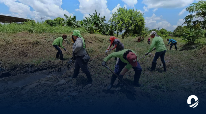 MONAGAS| Alcaldía de Maturín limpió canal en Guanaguaney