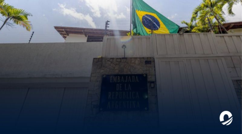 Opositores refugiados en la Embajada de Argentina en Venezuela cumplieron 80 días sin energía eléctrica